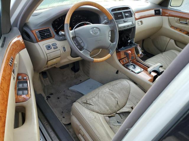 JTHBN36F040126127 - 2004 LEXUS LS 430 WHITE photo 8