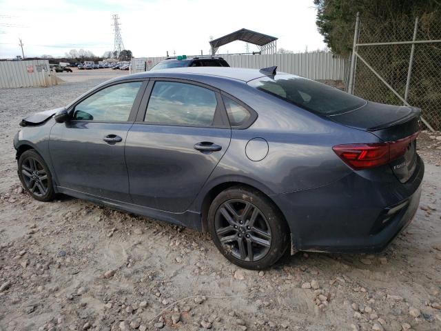 3KPF34AD2ME298011 - 2021 KIA FORTE GT LINE GRAY photo 2