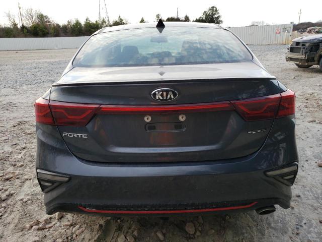 3KPF34AD2ME298011 - 2021 KIA FORTE GT LINE GRAY photo 6