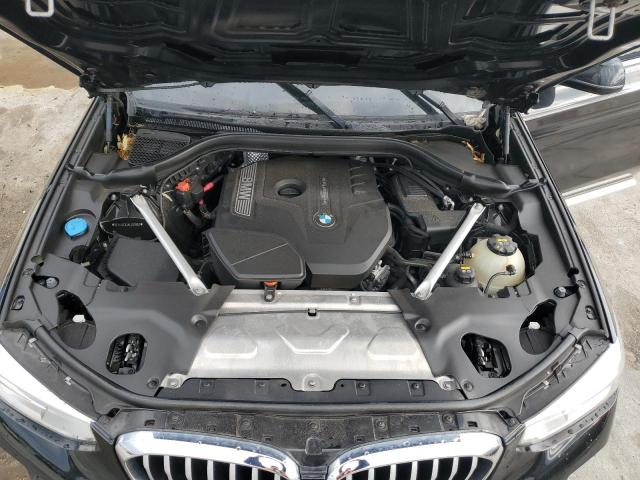 5UXUJ3C53KLG52850 - 2019 BMW X4 XDRIVE30I BLACK photo 11