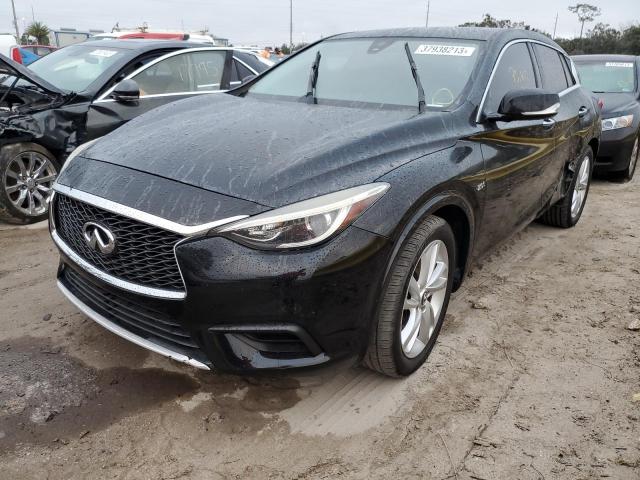 SJKCH5CP3HA020418 - 2017 INFINITI QX30 BASE BLACK photo 1