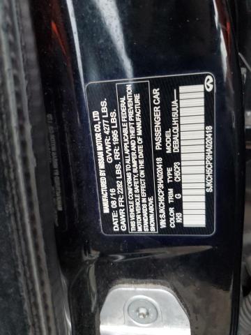 SJKCH5CP3HA020418 - 2017 INFINITI QX30 BASE Qara foto 12