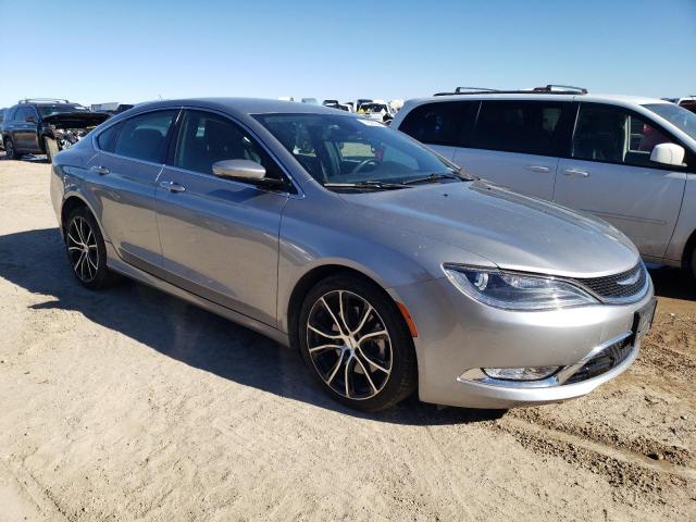 1C3CCCCG5FN501416 - 2015 CHRYSLER 200 C SILVER photo 4