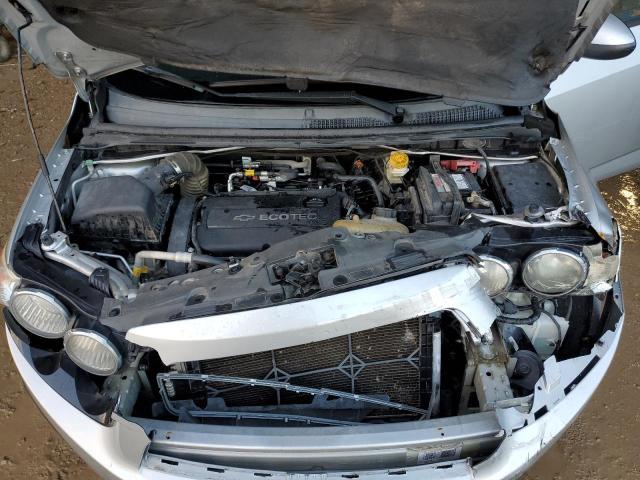 1G1JA6SH2C4100470 - 2012 CHEVROLET SONIC LS GRAY photo 11