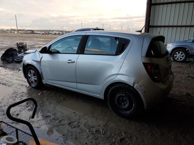 1G1JA6SH2C4100470 - 2012 CHEVROLET SONIC LS GRAY photo 2