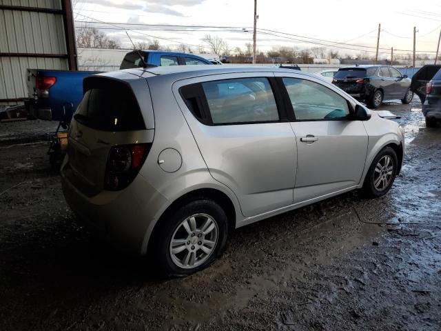 1G1JA6SH2C4100470 - 2012 CHEVROLET SONIC LS GRAY photo 3