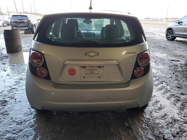 1G1JA6SH2C4100470 - 2012 CHEVROLET SONIC LS GRAY photo 6