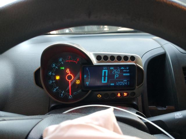 1G1JA6SH2C4100470 - 2012 CHEVROLET SONIC LS GRAY photo 9