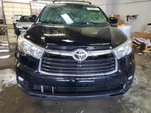 5TDJKRFH8GS260346 - 2016 TOYOTA HIGHLANDER XLE Qara foto 5