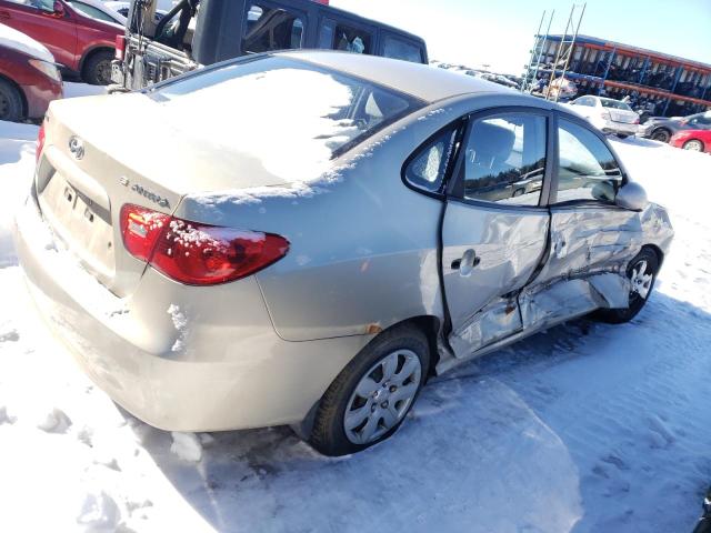 KMHDU45D47U018539 - 2007 HYUNDAI ELANTRA GL BEIGE photo 3