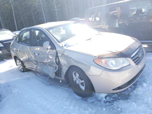 KMHDU45D47U018539 - 2007 HYUNDAI ELANTRA GL BEIGE photo 4