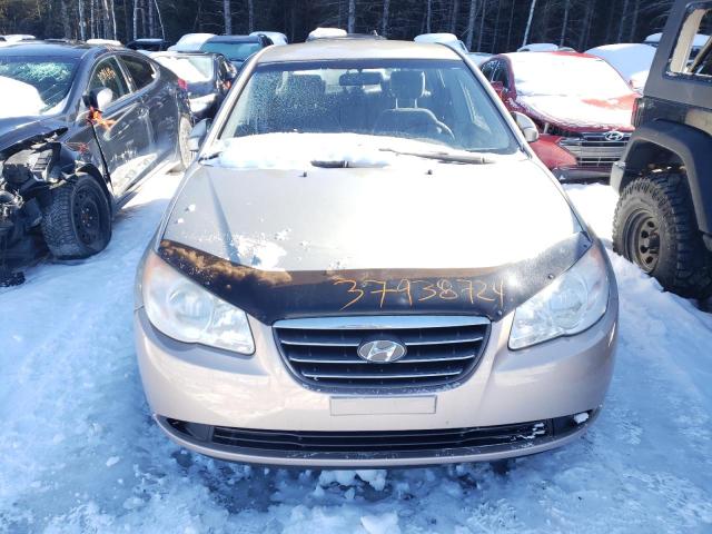 KMHDU45D47U018539 - 2007 HYUNDAI ELANTRA GL BEIGE photo 5