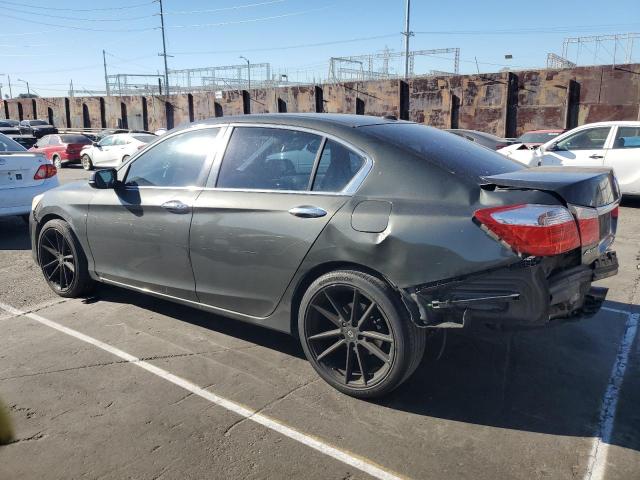 1HGCR2F83EA142406 - 2014 HONDA ACCORD EXL GRAY photo 2