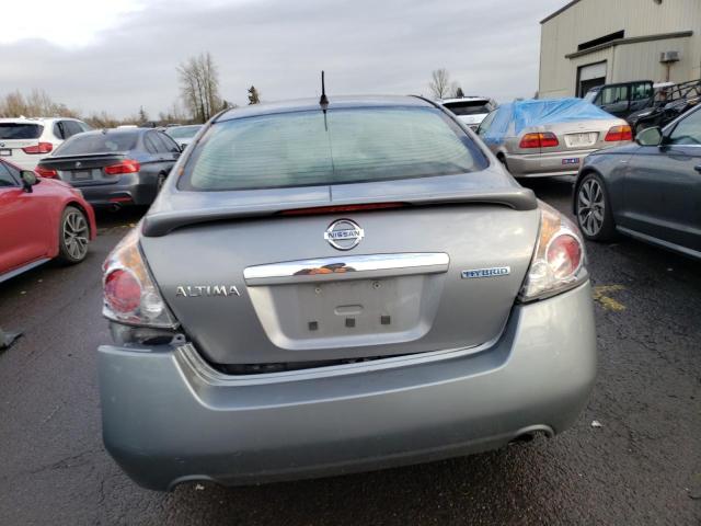 1N4CL21E69C181147 - 2009 NISSAN ALTIMA HYBRID GRAY photo 6