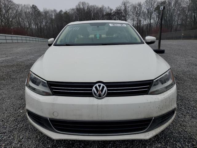 3VWLL7AJ7DM397498 - 2013 VOLKSWAGEN JETTA TDI WHITE photo 5