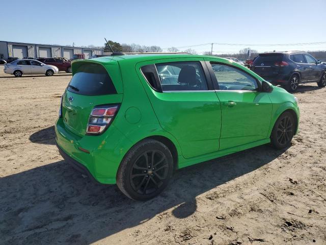 1G1JD6SB6H4149536 - 2017 CHEVROLET SONIC LT GREEN photo 3