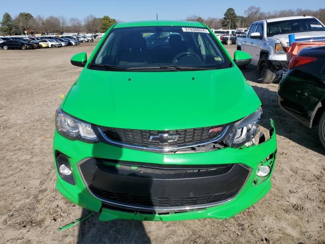 1G1JD6SB6H4149536 - 2017 CHEVROLET SONIC LT GREEN photo 5