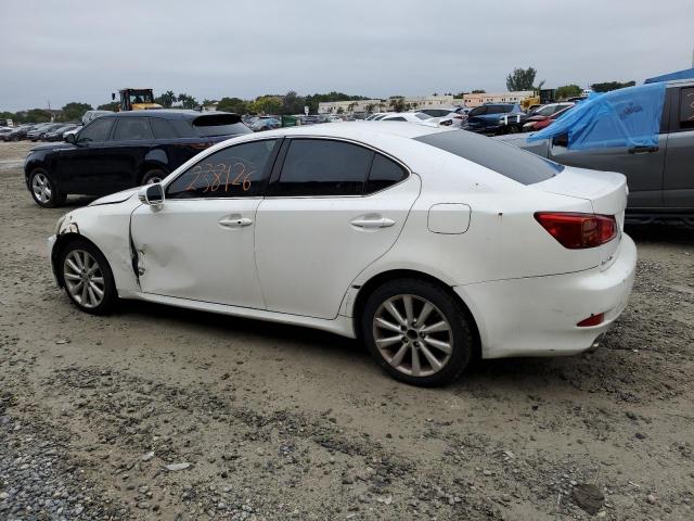 JTHCK262395033276 - 2009 LEXUS IS 250 WHITE photo 2