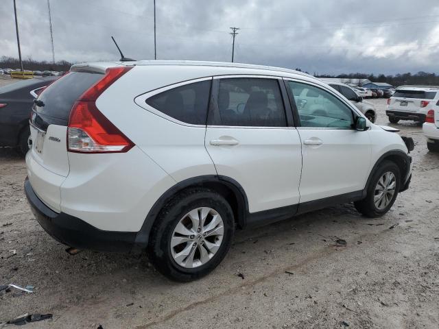 5J6RM4H75DL021574 - 2013 HONDA CR-V EXL WHITE photo 3