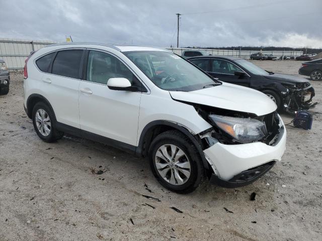 5J6RM4H75DL021574 - 2013 HONDA CR-V EXL WHITE photo 4