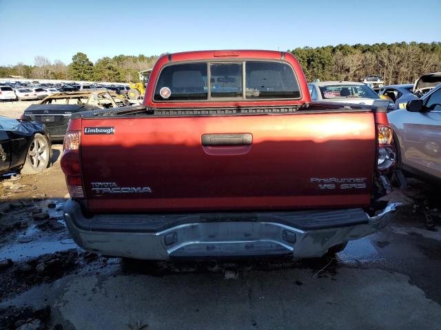 3TMJU62N47M044854 - 2007 TOYOTA TACOMA DOUBLE CAB PRERUNNER RED photo 6
