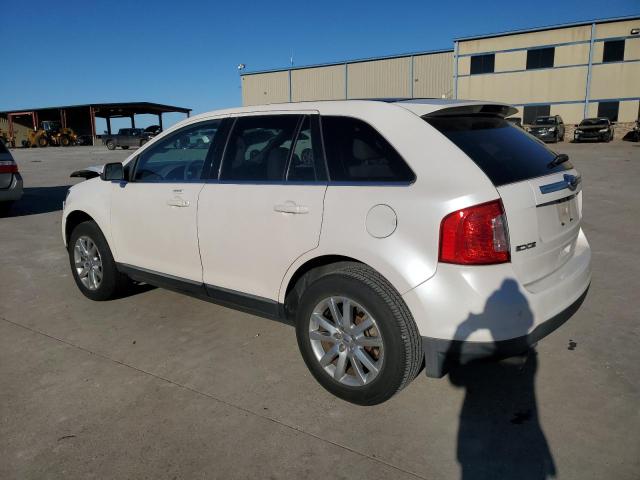 2FMDK3KC6BBB51328 - 2011 FORD EDGE LIMITED WHITE photo 2