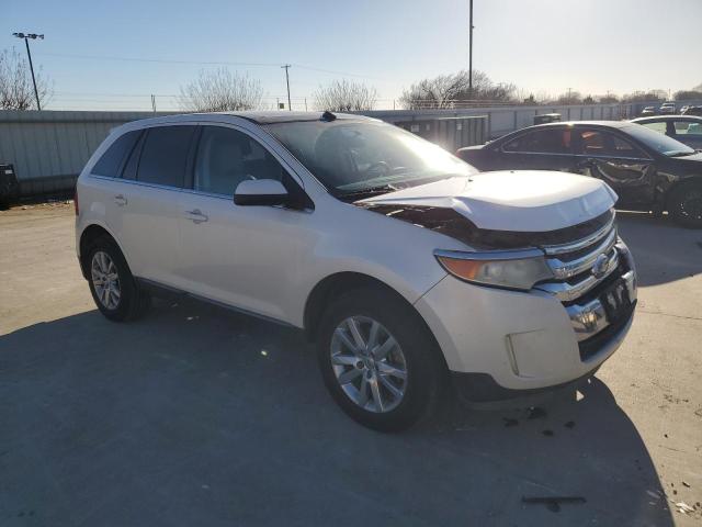 2FMDK3KC6BBB51328 - 2011 FORD EDGE LIMITED WHITE photo 4