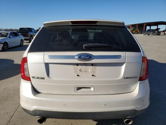 2FMDK3KC6BBB51328 - 2011 FORD EDGE LIMITED WHITE photo 6