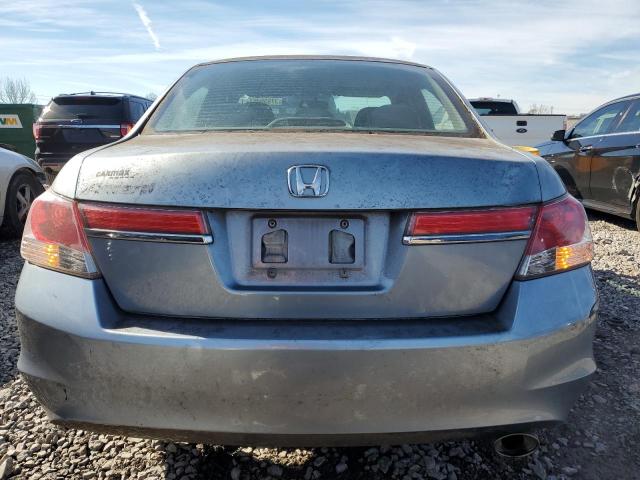 1HGCP2F3XCA029107 - 2012 HONDA ACCORD LX BLUE photo 6