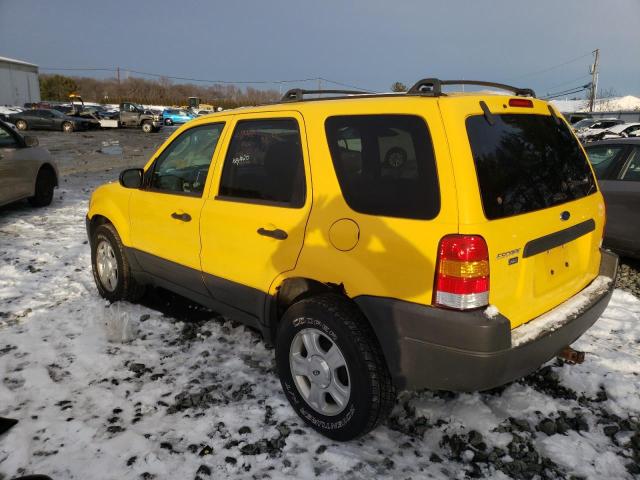 1FMYU93123KB87164 - 2003 FORD ESCAPE XLT YELLOW photo 2