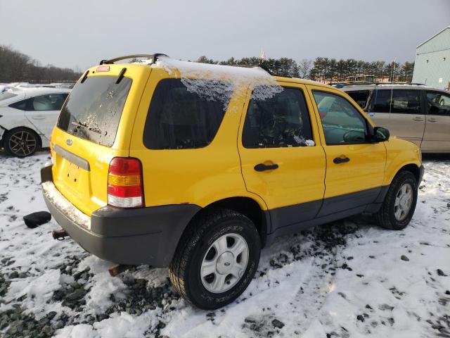 1FMYU93123KB87164 - 2003 FORD ESCAPE XLT YELLOW photo 3