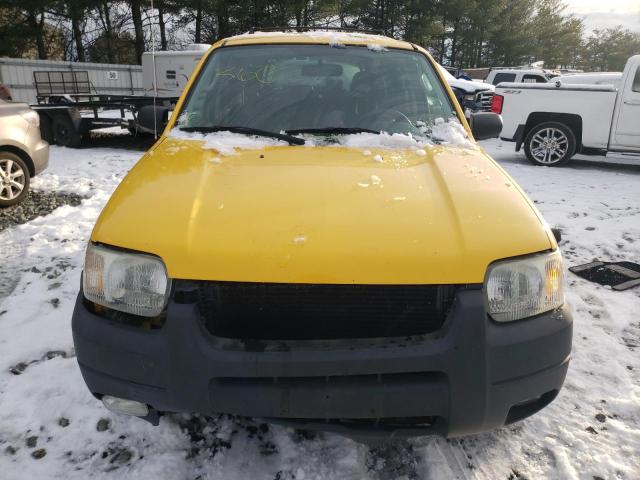 1FMYU93123KB87164 - 2003 FORD ESCAPE XLT YELLOW photo 5