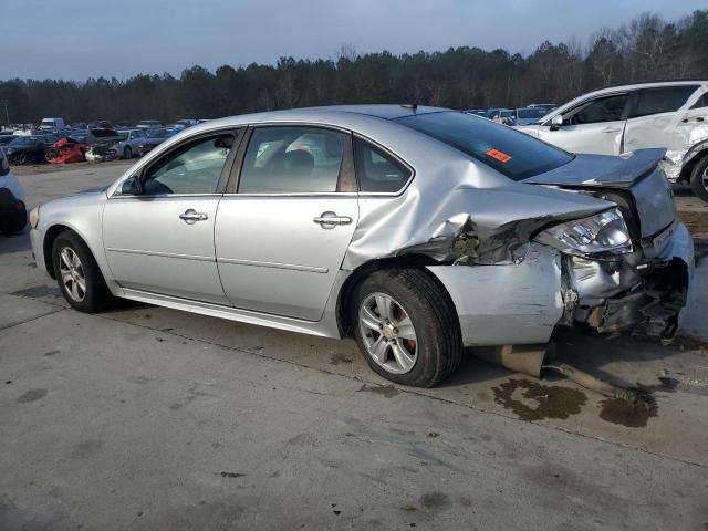 2G1WC5E38E1136916 - 2014 CHEVROLET IMPALA LIM LTZ SILVER photo 2