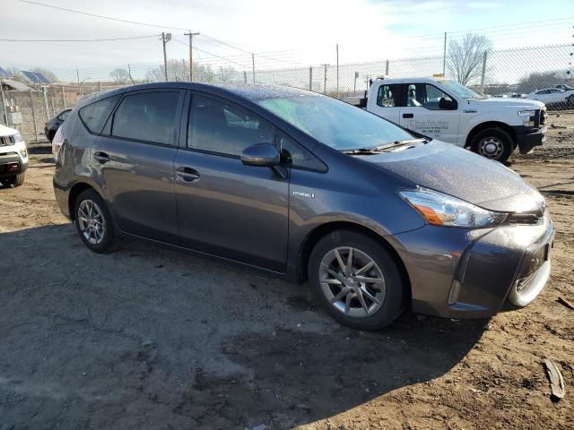 JTDZN3EUXFJ025030 - 2015 TOYOTA PRIUS V GRAY photo 4