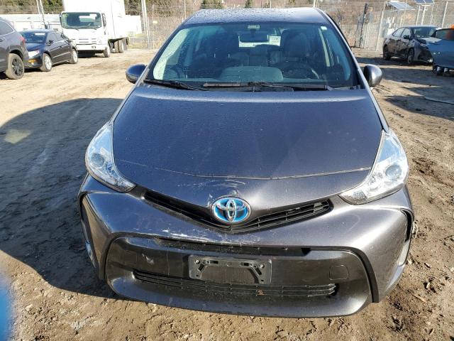 JTDZN3EUXFJ025030 - 2015 TOYOTA PRIUS V GRAY photo 5