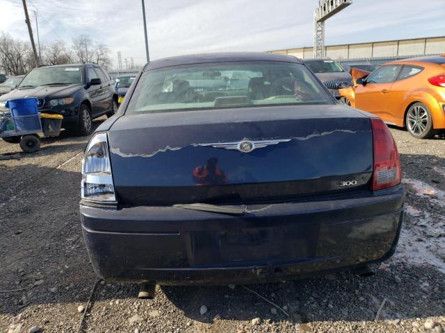 2C3KA43R26H102934 - 2006 CHRYSLER 300 BLUE photo 6