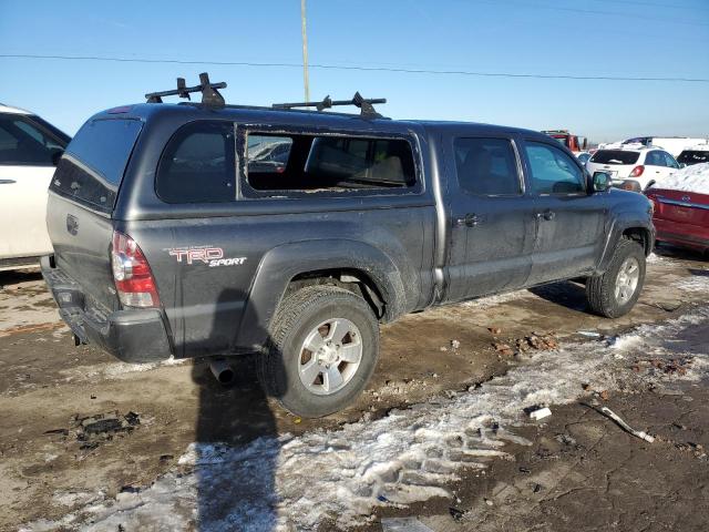 3TMMU4FN0DM060511 - 2013 TOYOTA TACOMA DOUBLE CAB LONG BED GRAY photo 3