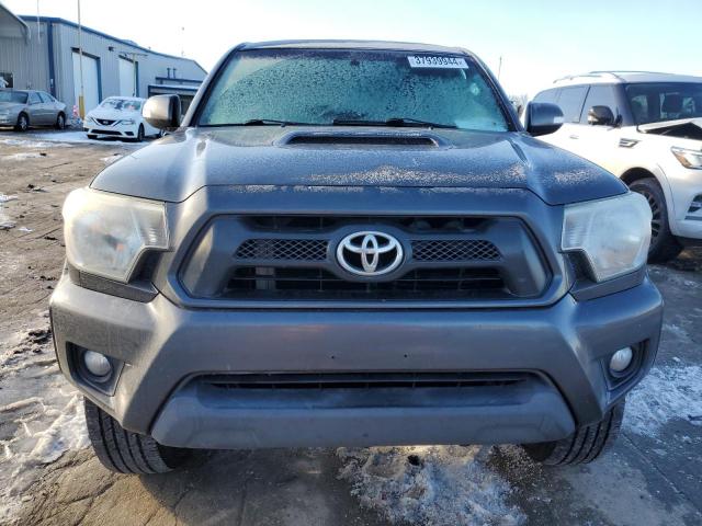 3TMMU4FN0DM060511 - 2013 TOYOTA TACOMA DOUBLE CAB LONG BED GRAY photo 5