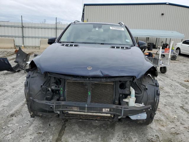 4JGDA5HB6EA268646 - 2014 MERCEDES-BENZ ML 350 4MATIC BLUE photo 5