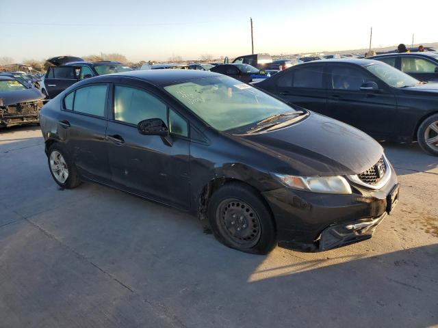 2HGFB2F54EH511220 - 2014 HONDA CIVIC LX BLACK photo 4