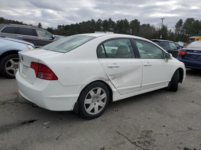 2HGFA165X8H522904 - 2008 HONDA CIVIC LX WHITE photo 3