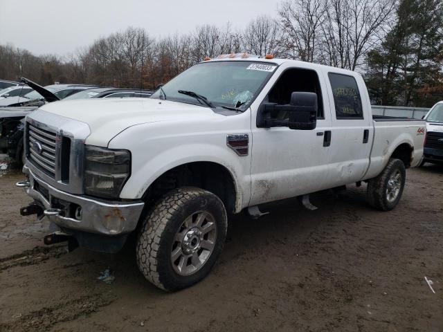 1FTWW31R08EC30319 - 2008 FORD F350 SRW S WHITE photo 1