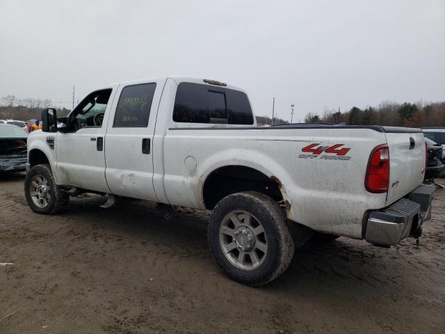 1FTWW31R08EC30319 - 2008 FORD F350 SRW S WHITE photo 2