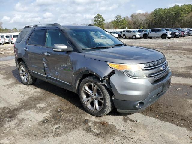 1FM5K7F8XEGC04899 - 2014 FORD EXPLORER LIMITED GRAY photo 4