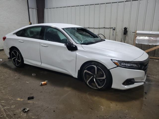 1HGCV1F35NA109949 - 2022 HONDA ACCORD SPORT WHITE photo 4