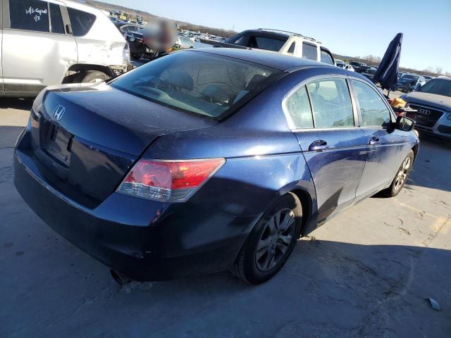 1HGCP2F46AA048839 - 2010 HONDA ACCORD LXP BLUE photo 3