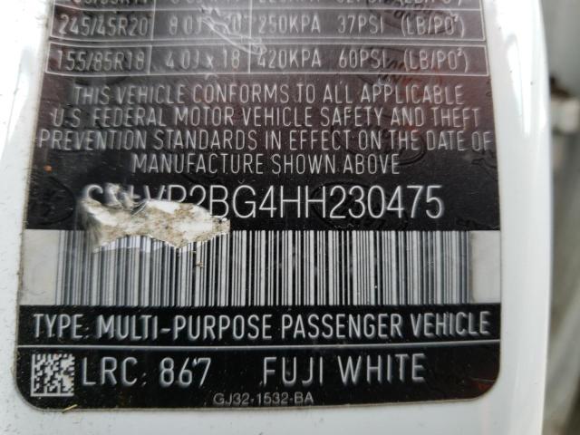 SALVP2BG4HH230475 - 2017 LAND ROVER RANGE ROVE SE WHITE photo 13