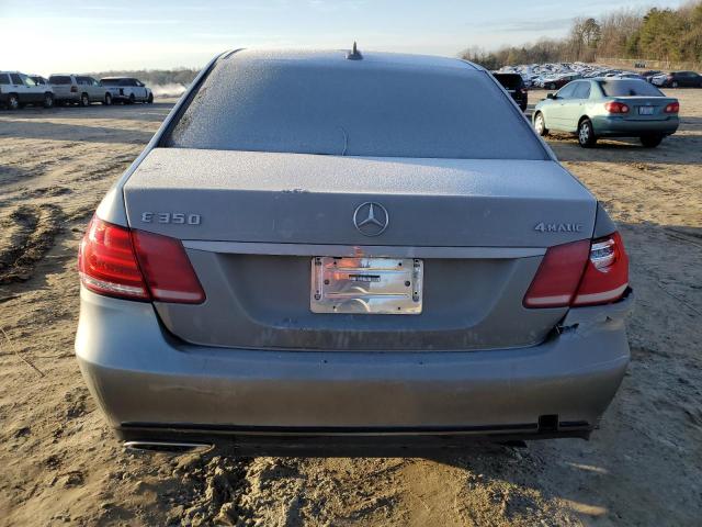 WDDHF8JB0EA774255 - 2014 MERCEDES-BENZ E 350 4MATIC SILVER photo 6