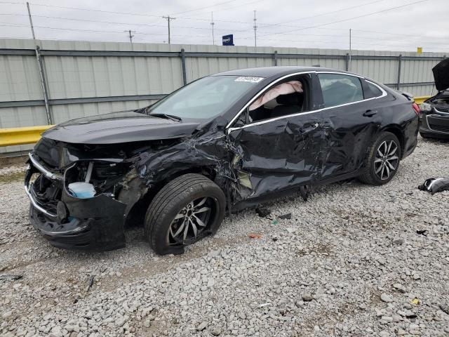 1G1ZG5ST6MF085347 - 2021 CHEVROLET MALIBU RS BLACK photo 1