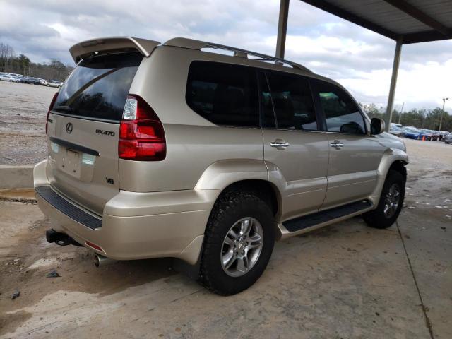 JTJBT20X480150498 - 2008 LEXUS GX 470 TAN photo 3